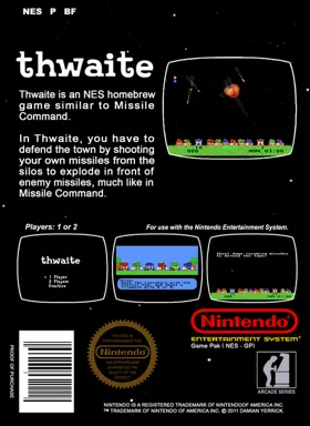 Thwaite (World) (v0.03) (Aftermarket) (Homebrew) box cover back